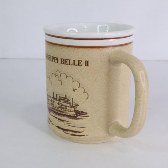Vintage Riverboat  Mug Mississippi Belle II Spirit of Dubuque Quad City Queen - Picture 3 of 6